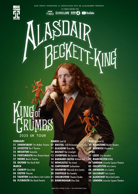 Alasdair Beckett-King: King of Crumbs