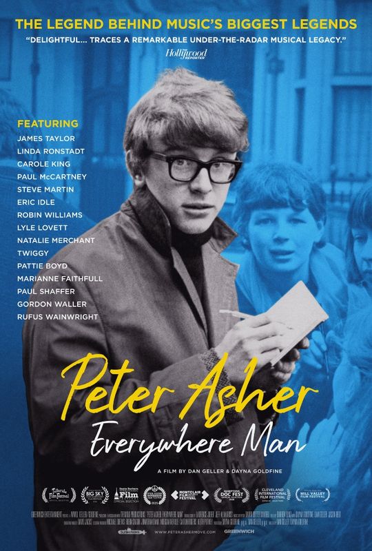 Peter Asher: Everywhere Man (12A)