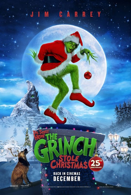 Family Film/ How the Grinch Stole Christmas – 25th Anniversary (PG)